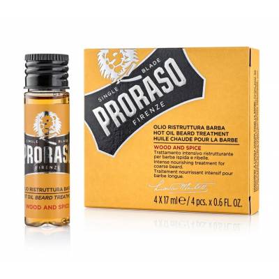 PRORASO HEIßES ÖL FÜR DEN BART