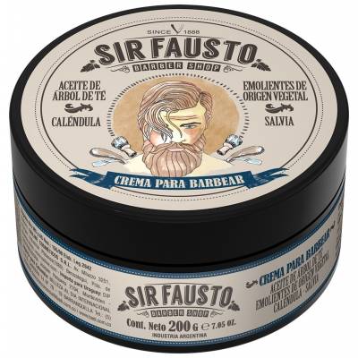 SIR FAUSTO CREME DE BARBEAR 200gr.