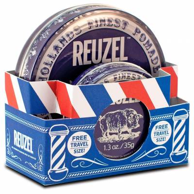 REUZEL fibra POMATA solubile in acqua 113gr + 35gr