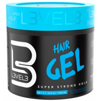 L3VEL3 HAIR GEL SUPER STRONG 1000ml.