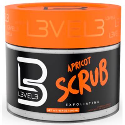 L3VEL3 APRICOT SCRUB 500ml.