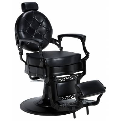 Barber chair Check Black