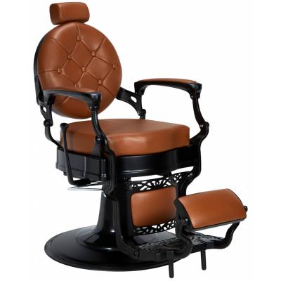 Barber chair Check Brown