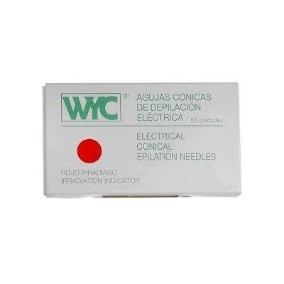 AGULHA DEPILAÇÃO ELÉTRICA WYC 0.5 mm aço INOX